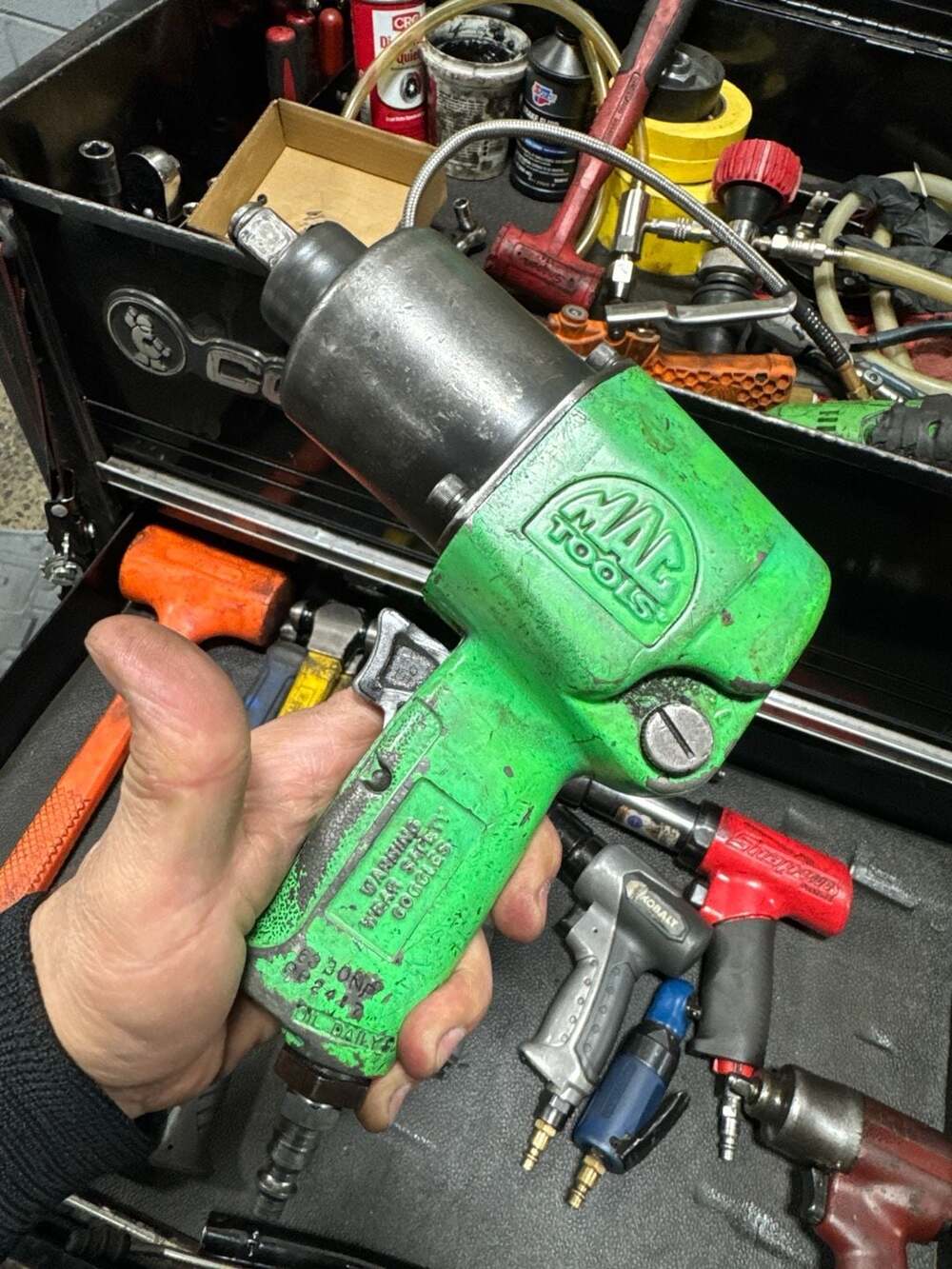 Matco Tools MT2769 1/2" Drive Pneumatic Air Impact Wrench - Green